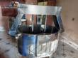 Tanque mezclador de quesos con camisa de acero inoxidable de 300 litros Queijomatic