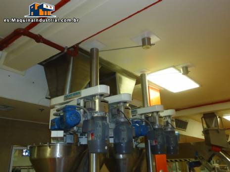 L�nea de llenado de latas de polvo