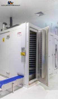 Congelador de t�nel en espiral ultracongelador ECK de Klimaquip