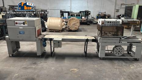 Selladora autom�tica en L con t�nel de retracci�n.