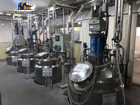 Reactor de presi�n 1.500 kg Rodrinox