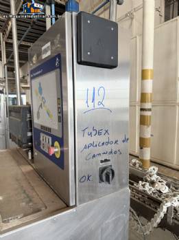 Aplicador de pajita para envases de cart�n Tetra Pak TSA 21.