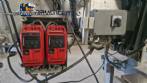 Etiquetadora automtica de doble cabezal para botellas planas Bauch Campos
