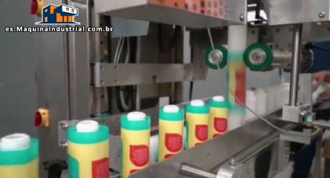 M�quina de etiquetado de manga Posimec