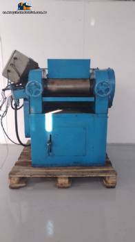 Molino refinador de rodillos con 2 cilindros