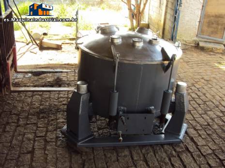 Centrifugadora industrial cesta PANA marca acero inoxidable AISI 316 l