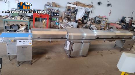 T�nel de enfriamiento de chocolate