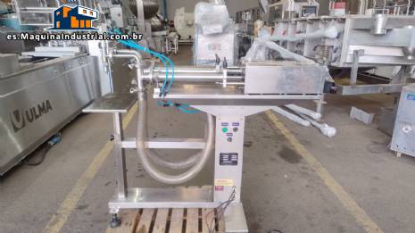 Llenadora neumtica semiautomtica de lquidos con dos boquillas