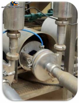 Bomba centrfuga sanitaria Triclover de acero inoxidable, 15 m/h