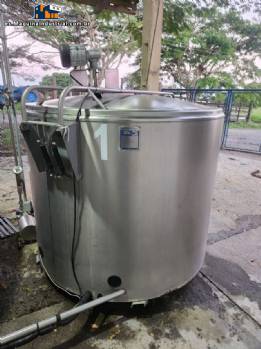 Tanque de expansin de refrigeracin de acero inoxidable para leche de vaca