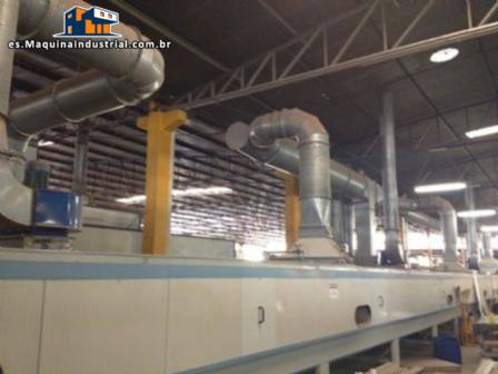 L�nea de pintura qu�mica Cefla Spruzatrice