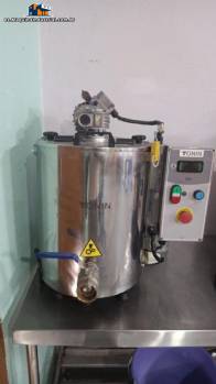 Vonin TD - V Tanque de fusin de chocolate con camisa de acero inoxidable de 30 kg