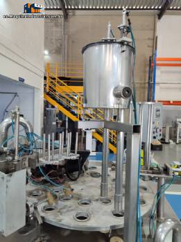 Dosificadora rotativa de acero inoxidable Delgo para ollas, vasos, lquidos, agua
