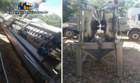 M�quina de extracci�n de plumas de pollo