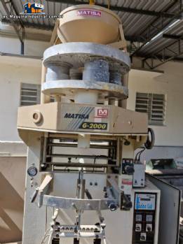 M�quina dosificadora y envasadora autom�tica Matisa para productos granulados y en gr�nulos.