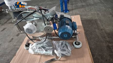 Molino de martillos de acero inoxidable Vieira MS 280 5 HP