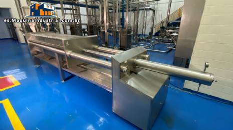 Filtro prensa hidr�ulico Strassburger Filter de 70 placas de acero inoxidable 316