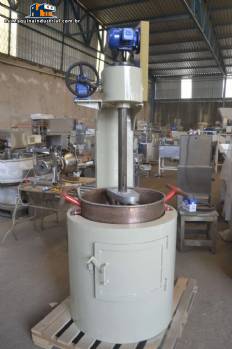 Sart�n de cobre a gas para Incapi crujiente