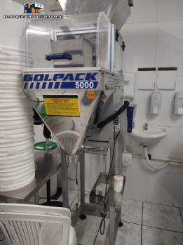 Bscula dosificadora y envasadora de acero inoxidable Golpack 5000
