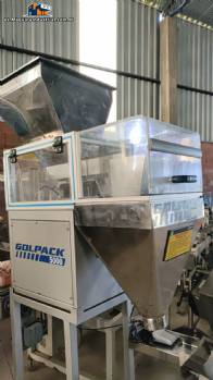 B�scula dosificadora y envasadora de acero inoxidable Golpack 5000