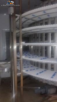 T�nel de congelaci�n helicoidal Girofreezer  ATS Brasil