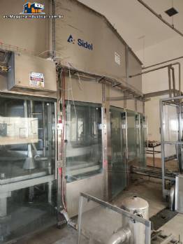 L�nea combi de soplado enjuagadora llenadora taponadora Sidel Universal 2 Eco a�o 2013
