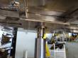 Mesa clasificadora acumuladora giratoria de acero inoxidable de 1100 mm