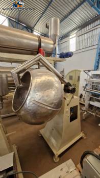 Recubridora de l�minas y cubeta de acero inoxidable de 100 litros