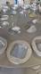 M�quina rotativa de acero inoxidable para llenado, dosificaci�n y sellado, con junta de aluminio, para tarros, vasos y botellas Delgo.