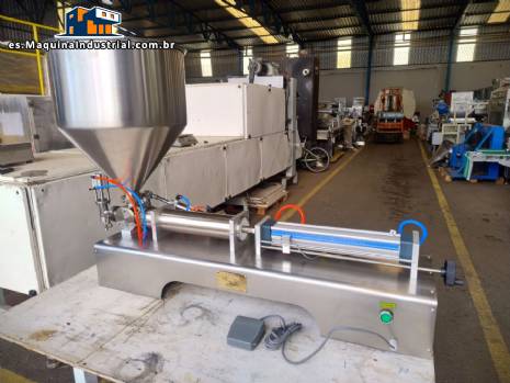 Llenadora de acero inoxidable con 1 pico de sobremesa de 100 ml a 1000 ml