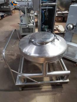 ep�sito de transferencia con soporte y ruedas