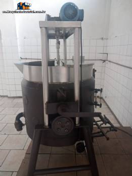 Batidora cocina gas inox olla 300 kg