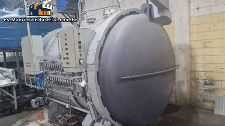 Autoclave para la fabricaci�n de vidrio laminado, multilaminado y antibalas - M�quinas MGO