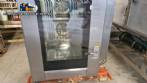 Horno turbo programable de acero inoxidable, alimentado por gas.