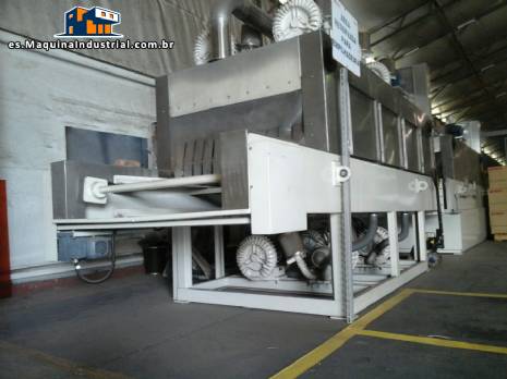 M�quina industrial para lavado de partes / pl�stico cajas Zirtec Proceco