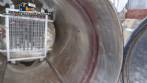 Dep�sito de presi�n horizontal de acero inoxidable
