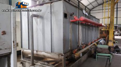 Condensador evaporativo para amon�aco