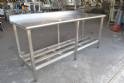 Mesa de acero inoxidable 700 mm x 2000 mm Euro Formas