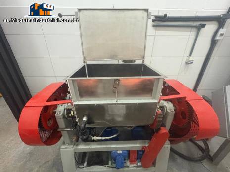 Mezclador Sigma de acero inoxidable con camisa de acero inoxidable, 120 litros, M.H. Equipamentos