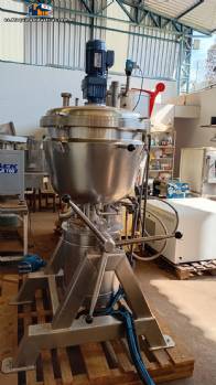 Procesador de alimentos al vac�o universal en acero inoxidable