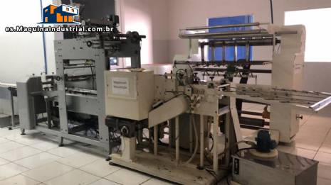 L�nea para la fabricaci�n de toallita humedecida