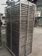 Horno rotatorio el�ctrico Marcelpan de acero inoxidable con doble carro.