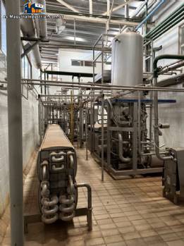 Sistema UHT VTIS Tetra Pak para el procesamiento as�ptico y la esterilizaci�n de leche y productos l�cteos, 5.000 litros/hora.