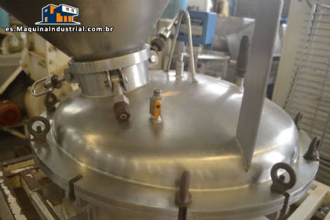 Reactor de acero inoxidable de 170 litros