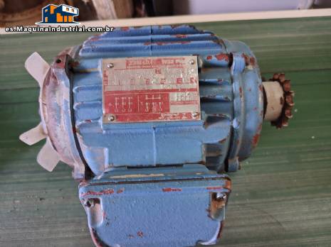 Motor de inducci�n trif�sico WEG de 1 HP
