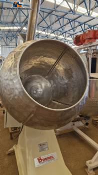 Cubeta Biasinox de acero inoxidable de 100 litros con rejillas Cubeta Biasinox de acero inoxidable de 100 litros con rejillas