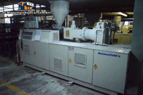 Extrusora de plástico de doble hilo Battenfeld Extrusora de plástico de doble hilo Battenfeld