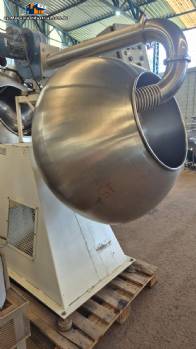 Juego de diez cubas de recubrimiento en acero inoxidable con capacidades entre 150 litros y 350 litros Juego de diez cubas de recubrimiento en acero inoxidable con capacidades entre 150 litros y 350 litros