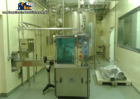 Línea para la producción de zumo / refresco / bebida y relleno en las copas / ollas Línea para la producción de zumo / refresco / bebida y relleno en las copas / ollas