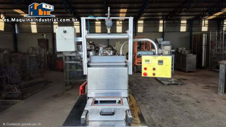 Máquina termoformadora de embalaje semiautomática Indata Máquina termoformadora de embalaje semiautomática Indata